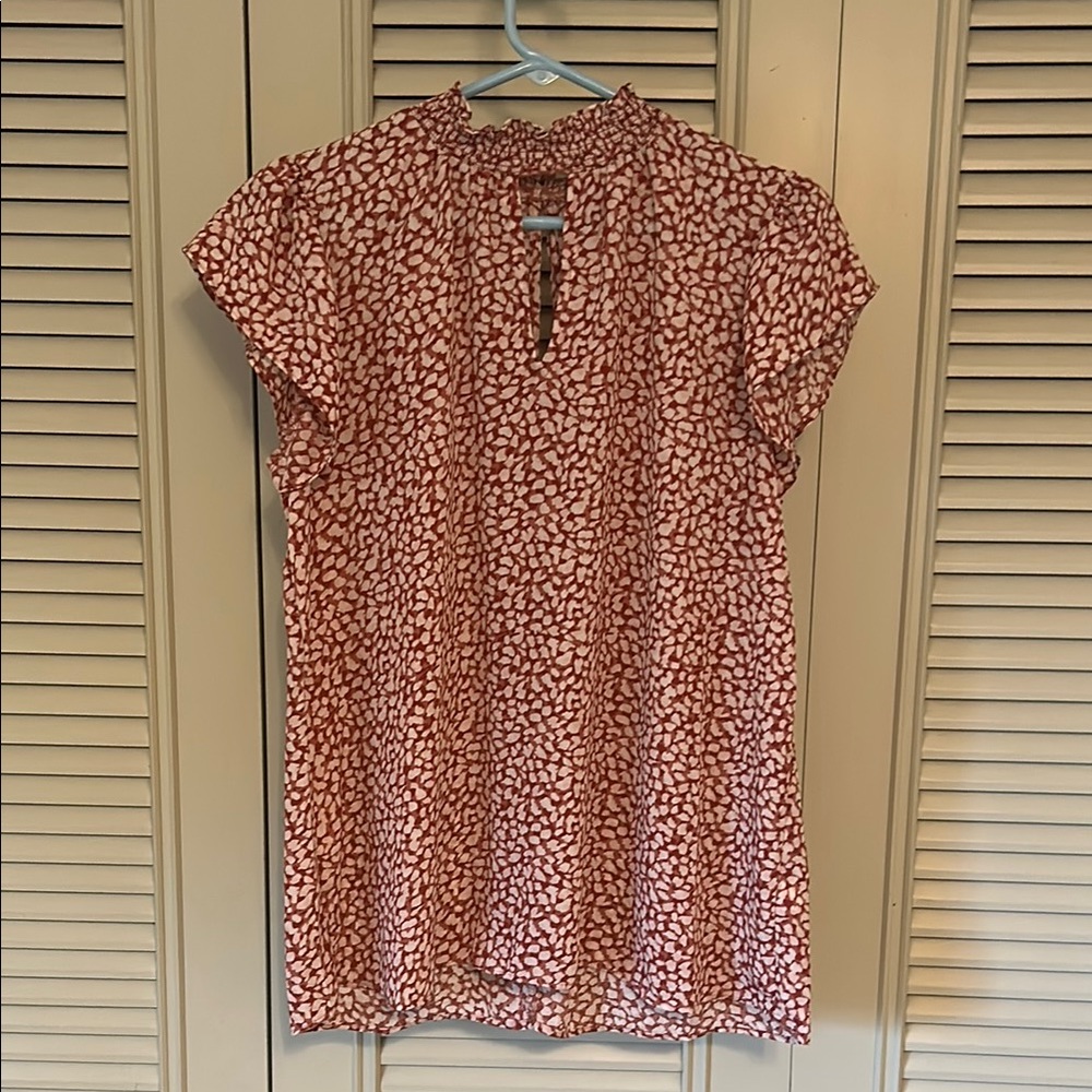 Maurices High Collar Blouse